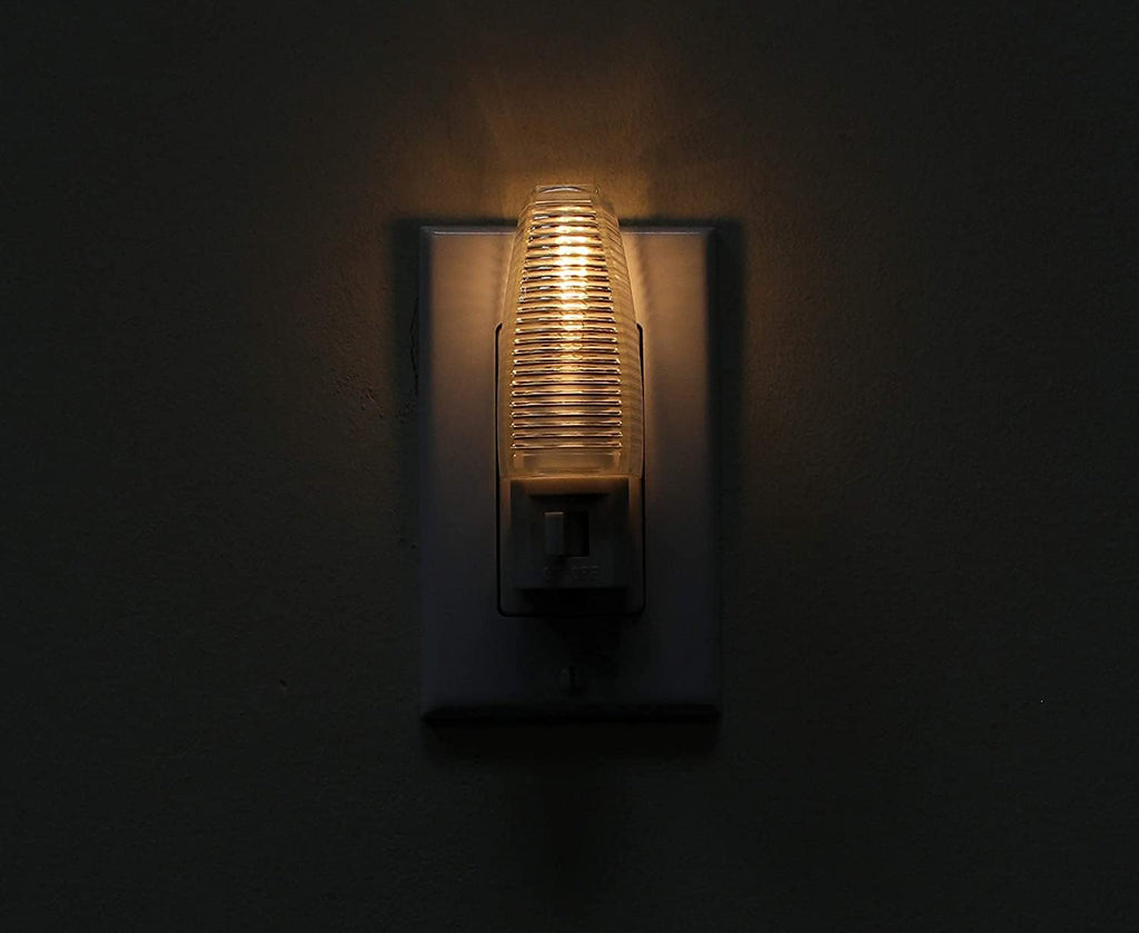 Kingman Night Light Wall Plug in with On/Off Switch Warm White UL Listed, 120V 4W (2 Pack)