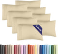 Standard Pillow Cases Set of 8 - Ultra Soft Hotel Quality Pillowcase Covers - Comfy, Cozy & Wrinkle Free - Shrink, Stain and Fade…