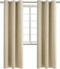 BGment Room Darkening Curtains 84 Inches Long - Grommet Thermal Insulated Drapes Window Treatment Curtains for Bedroom, 2 Panels, 42 x 84 I…