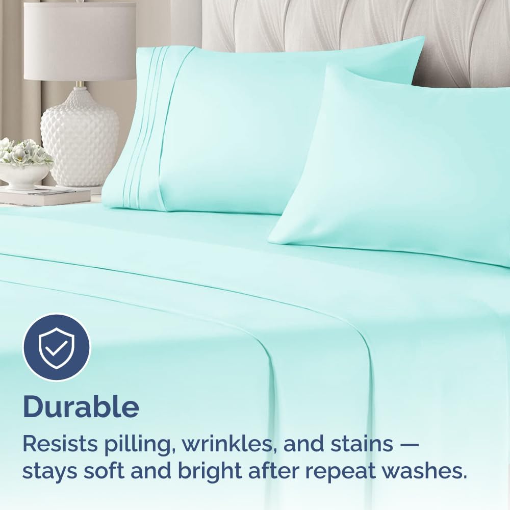 Queen Pillow Cases Set of 4 - Ultra Soft Hotel Quality Pillowcase Covers - Comfy, Cozy & Wrinkle Free - Shrinkage, Stain & Fade Resistant…