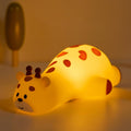 DREAMING MY DREAM Cute Giraffe Night Light for Kids,3 Levels Dimmable Bedside Touch Lamp Rechargeable Squishy Nursery lightwith 30min…