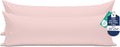 Royalelinens ROYALE LINENS Body Pillow Cover - Double Brushed 1800 Microfiber - 20"x54" with Hidden Zipper Closure - Wrinkle & Fade Resista…