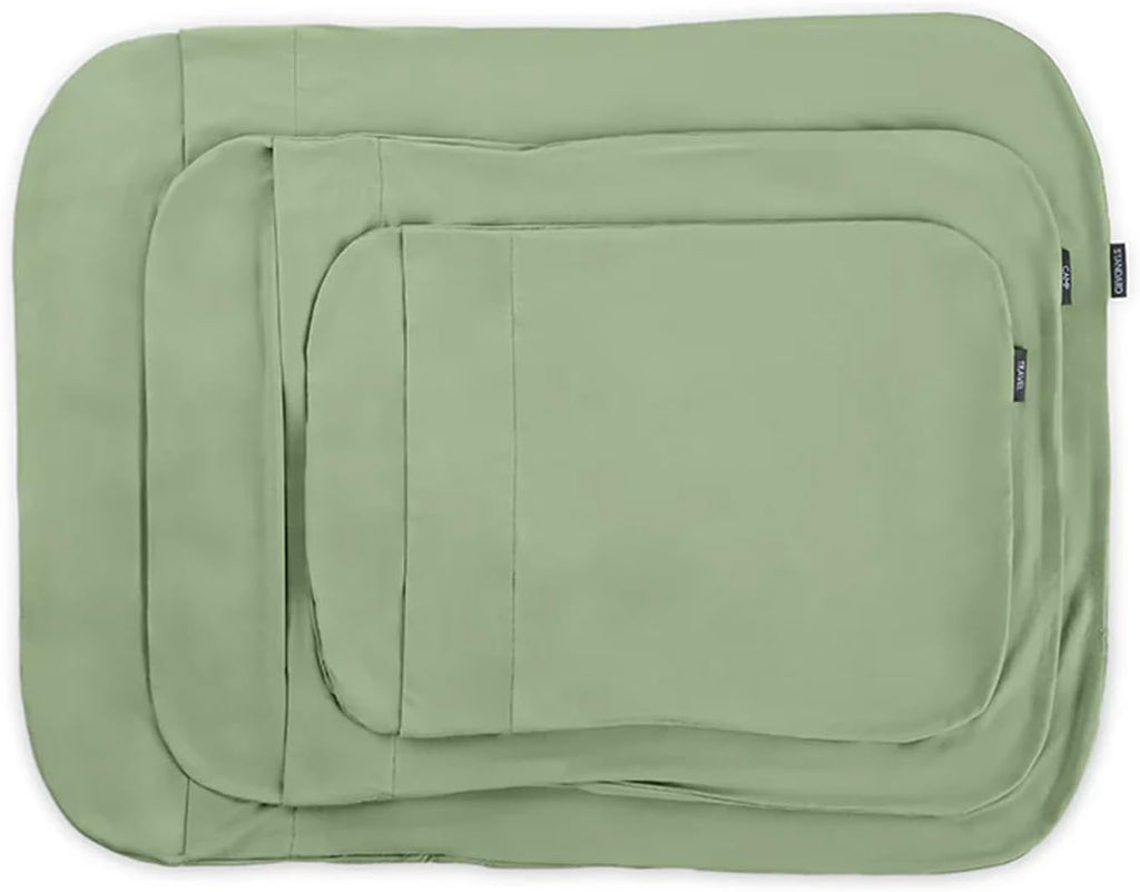 HEST Pillowcase Cooling - Compatible Camp Pillows - Jade Cooling Fabric - Machine Washable - Outdoor Ready - Medium
