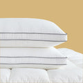 InspireCrafter Goose Down Pillows for Neck Pain - Perfect Balance of Softness and Support, Relief for Side and Back Sleepers, Hotel Down Pil…