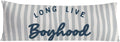 Long Live Boyhood 20x54 Body Pillow Cover for Boys Room Nursery, Boy Nursery Decor, Kids Playroom Decor, Trendy Retro Blue Boyhood…