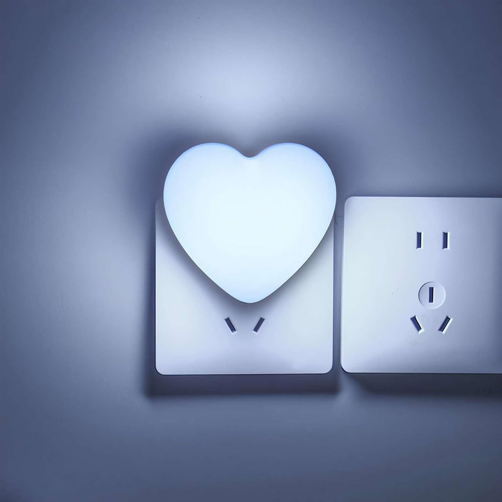 INZU Night Lights Plug into Wall, LED Night Light for Kids, Cute Nightlight with Auto Dusk to Dawn Sensor, LED Nightlight with Soft Warm…