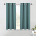 NICETOWN Modern Blackout Curtains Noise Reducing, Thermal Insulated and Privacy Room Darkening Drape Panels for Boy's Guest Room Door…