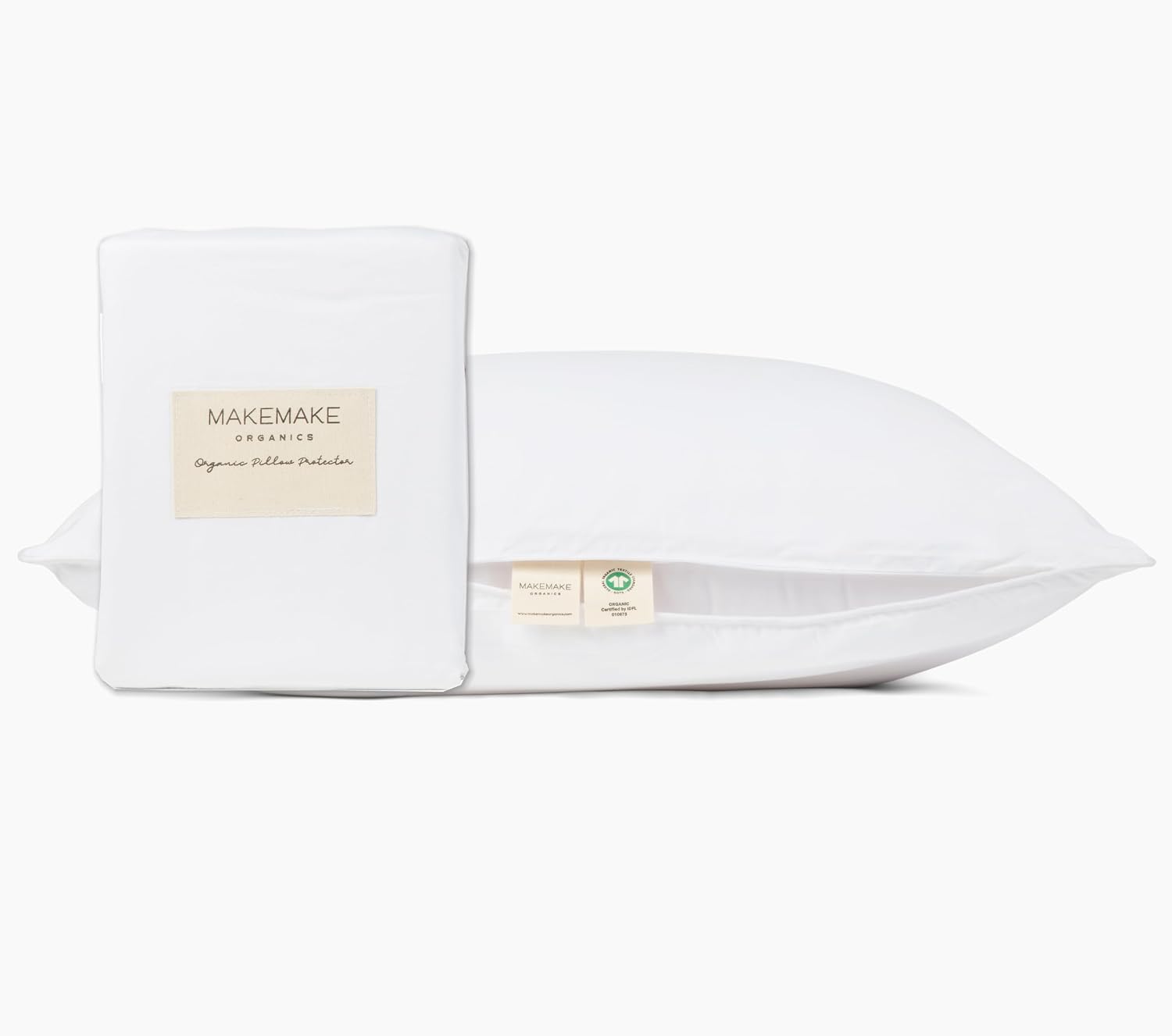 MakemakeOrganics Makemake Organics Organic Body Pillow Case Zippered (Pack of 1) GOTS Certified Organic Cotton Body Pillow Protector Zipper…