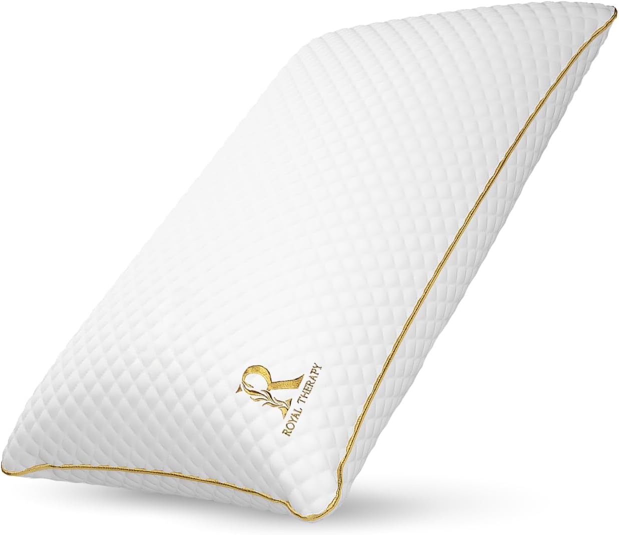 Royaltherapy Royal relaxation Queen Memory Foam Pillow, Adjustable Shredded Odor-Free Pillow for Neck & Shoulder, Support for Back…