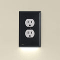 2 Pack - SnapPower GuideLight [For Duplex Outlets] - Replaces Plug-In Night Light - Electrical Receptacle Wall Plate With LED Night…