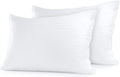 Sleep Restoration Gel Pillow - (2 Pack King) Best Hotel Quality Comfortable and Plush Cooling Gel Fiber Filled Pillow