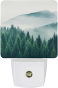 YKJAHSD Mountain Forest Night Light, Plug into Wall Decor Nightlights for Bedroom, Bathroom, Hallway, Kitchen, with Dusk to Dawn Lig…