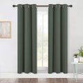 NICETOWN Kitchen Blackout Curtains 72 inches 2 Panels Set, Thermal Insulated and Privacy Room Darkening Drape Panels for Boy's Guest Room…