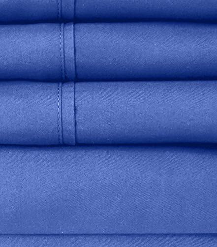 Queen Sheets Royal Blue - 6 Piece 1500 Supreme Collection Fine Brushed Microfiber Deep Pocket Queen Sheet Set Bedding - 2 Extra Pillow…