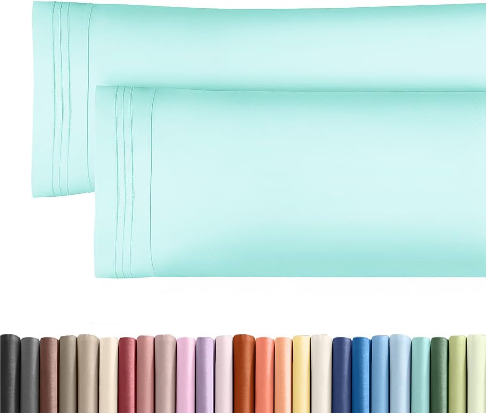 Body Pillowcases Set of 2-20x54 Long Body Pillow Case - Soft Body Pillow Cover for Sleeping & Side Sleepers - Comfy, Breathable & Wrinkle…