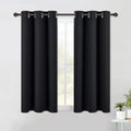 NICETOWN Blackout Draperies Window Curtain Panels, Autumn/Winter Thermal Insulated Solid Grommet Blackout Curtains/Drapes for Living Room…