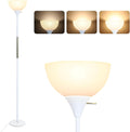 LALISU Floor Lamp, LED Standing Lamp 3 Way Dimmable Brightness Floor Lamp Rotary Switch Floor Lamps Modern Industrial Lamp with Shade…