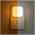Lights by Night Dimmable LED Night Light, Plug-in, Dusk to Dawn Sensor, Adjustable, Compact, 4 Settings, Ambient Lighting, for Kids or…
