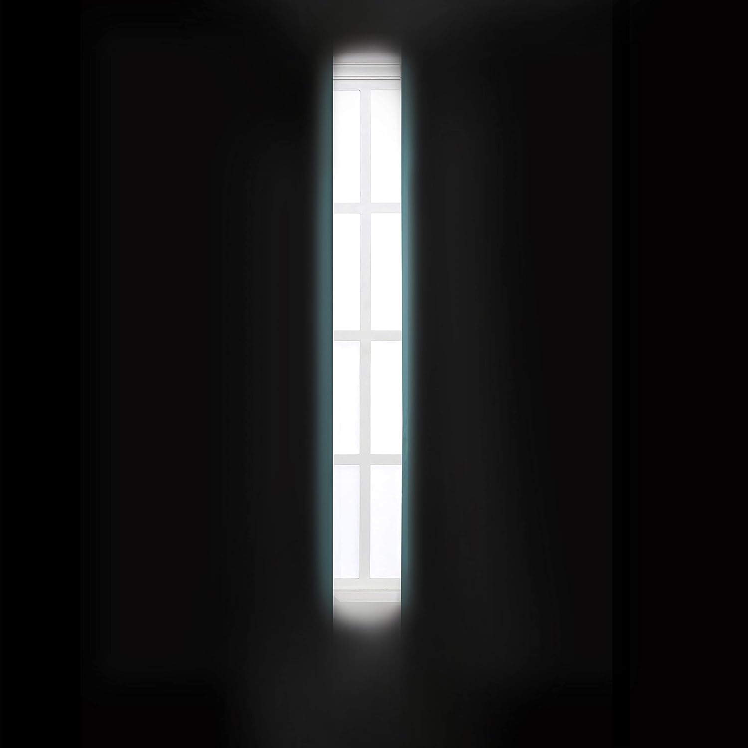 Lemomo Sea Teal Thermal Blackout Curtains/42 x 84 Inch/Set of 2 Panels Room Darkening Curtains for Bedroom 84 Inch silver