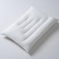 Pozino Flat Thin Pillows for Sleeping - Queen Size 1 Pack Bed Pillows for Side Back Stomach Sleepers,2.5 inch Height Ultra Low Pillows…