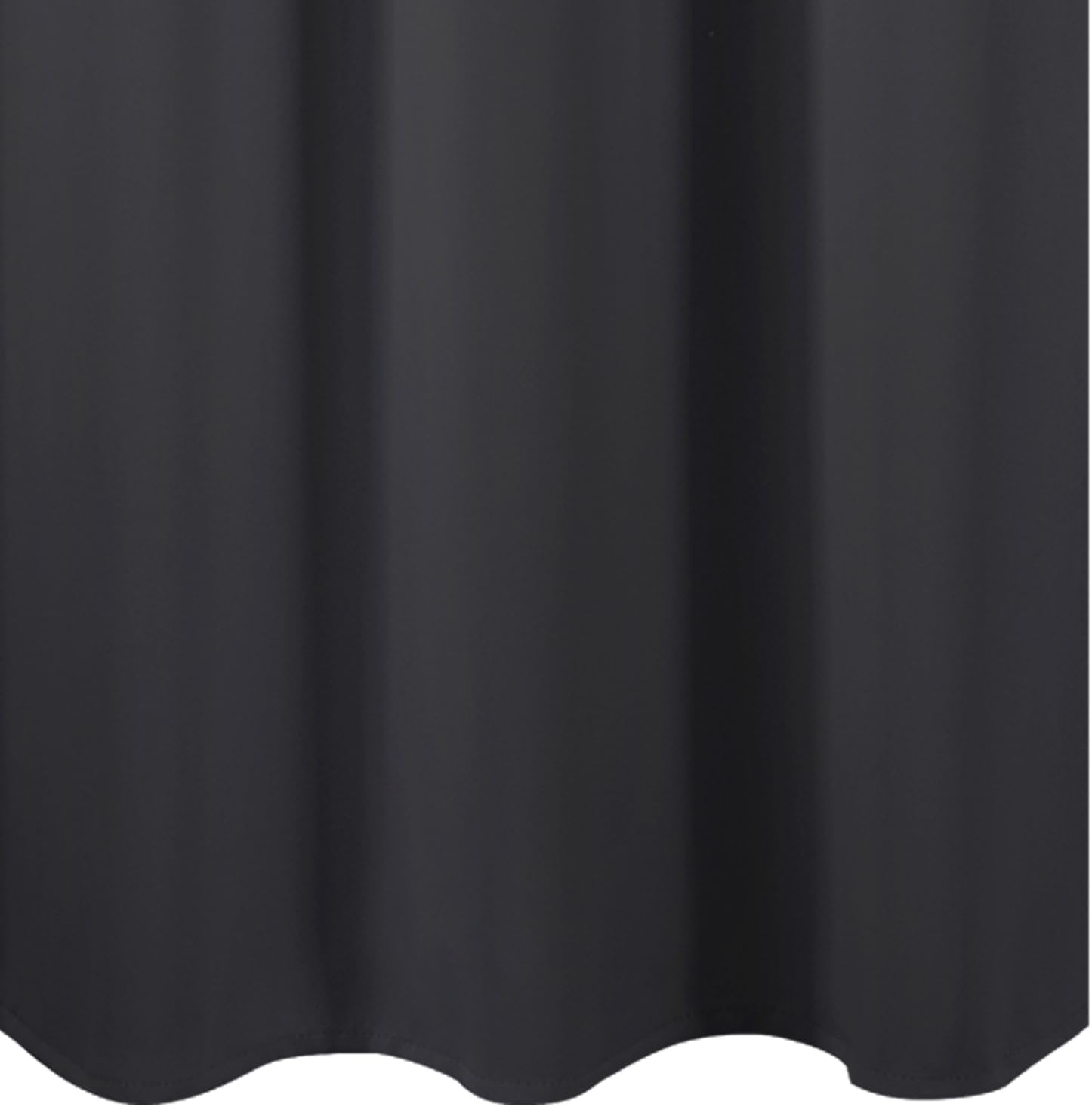 Lemomo Dark Grey Blackout Curtains/38 x 54 Inch/Set of Two Panels Grommet Living Room Curtains 54 Inch Grey