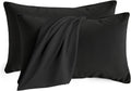 QJFabricCO Q&J Fabric Co. Queen Pillow Cases Set of 2, Brushed Microfiber Pillowcases, Soft, Wrinkle-Free, Fade-Resistant, Pillow Cases Envelope…