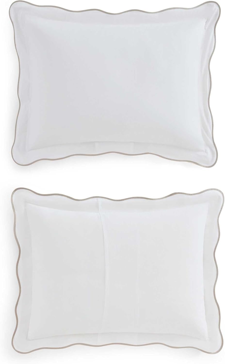 MarthaStewart Martha Stewart - King Duvet Cover Set, 100% Soft Cotton Bed Set with a Smooth Cotton Percale Reverse, 3 Piece Bedding with Ma…