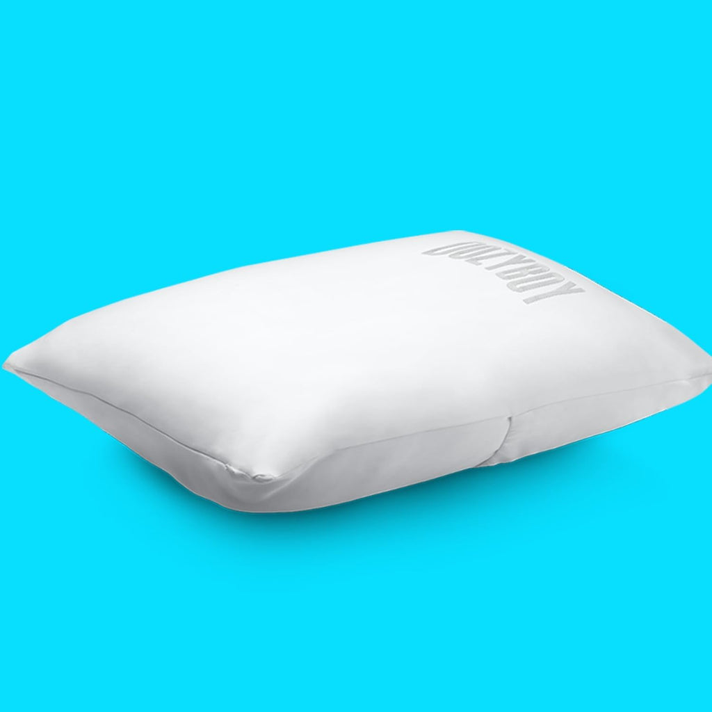 Fluff and Stuff Comfort Pillow | Queen Size Memory Foam Pillows, Chiropractor Designed and Approved 2-in-1 Back Support and Bed Pillows |…