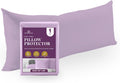 CirclesHome Pillow Protectors Single Pack Body (20 x 55) Zippered - 100% Cotton Breathable Pillowcases - Protects Pillows from Dirt, Dust…