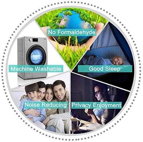Yakamok Blackout Curtains Room Darkening Thermal Insulated Grommet top Window Curtains for Living Room, 52 x 63 Inch, Mustard Yellow, Set…