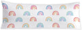 Boho Pastel Rainbow 20x54 Body Pillow Cover, Girl Nursery Decor, Boho Watercolor Rainbow Decorative Long Body Pillow Cases for Kids Girls…