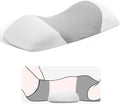 LittleSlowDuck Lumbar Support Pillow for Sleeping, Memory Foam Lower Back Bed Rest Support Pillows for Car Bed, Couch, Waist Support…
