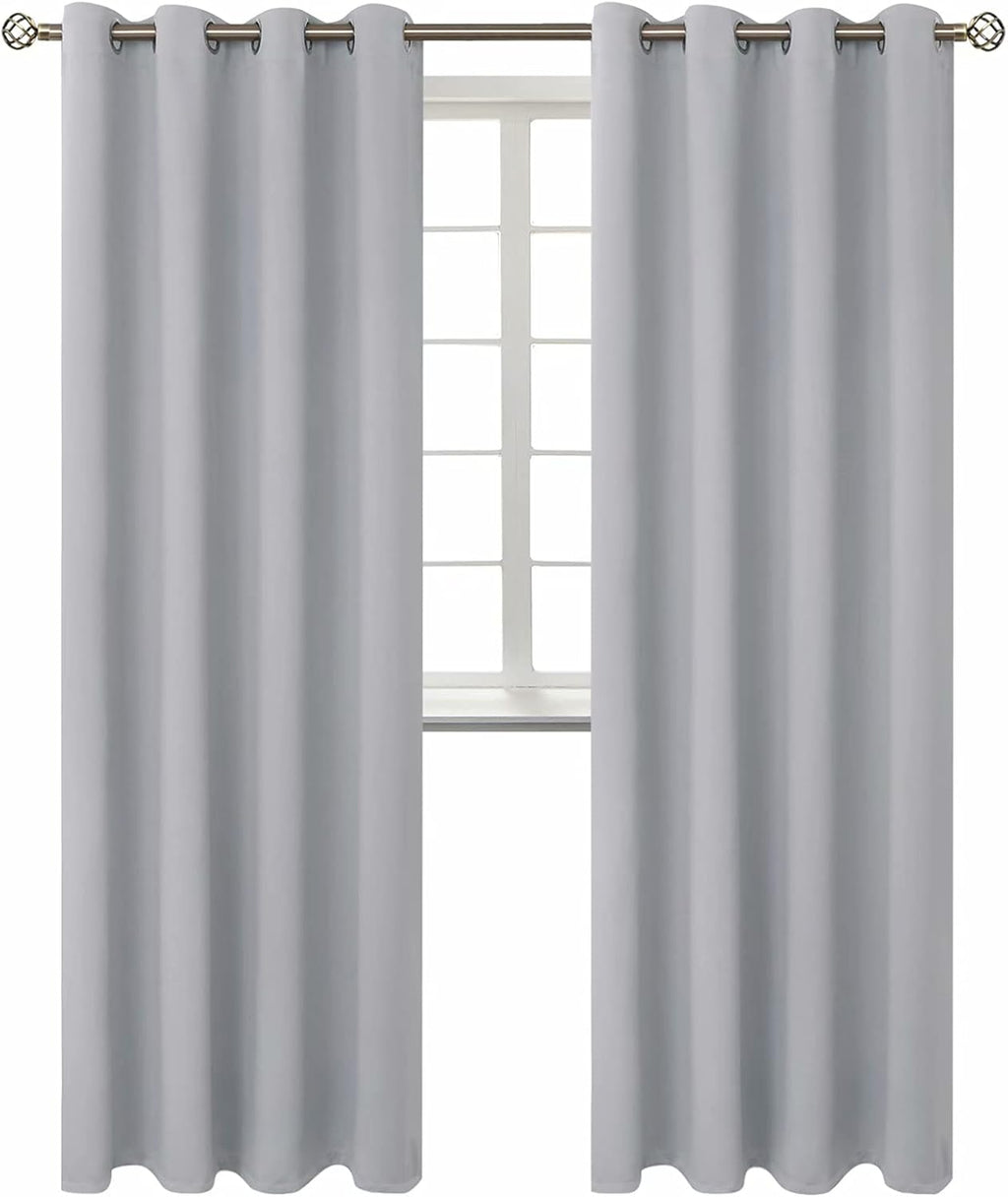 BGment Room Darkening Curtains 95 Inches Long - Grommet Thermal Insulated Drapes Window Treatment Curtains for Bedroom, 2 Panels, 52 x 95 I…