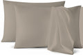 Micropuff King Size Pillow Cases, Open End - 2 Pack - Soft and Breathable Hypoallergenic Pillow Cover. Pillowcase Protects Against…
