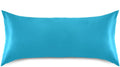 Blue Color Pillow Covers Silk Pillowcase for Hair and Skin Breathable Soft Satin Pillowcase Queen Size Pillow Case for Bedroom Women…