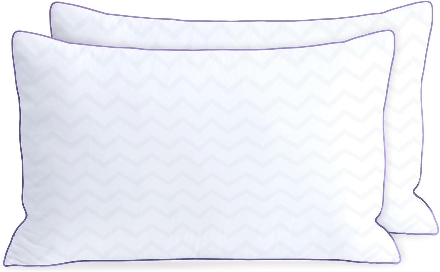 Molclcuy Bed Pillows King Size Set of 2, Hotel Collection Pillow for Side and Back Sleepers, Super Soft Down Alternative Microfiber Filled 26…