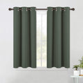 NICETOWN Short Blackout Curtains Noise Reducing, Thermal Insulated and Privacy Room Darkening Drape Panels for Boy's Guest Room Door…