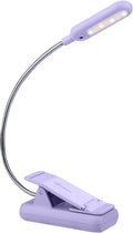 Vavofo Rechargeable Book Light for Reading in Bed Kids, 7 LED Reading Light with 9-Level Warm Cool White Daylight, Eye comfort Lamp with…