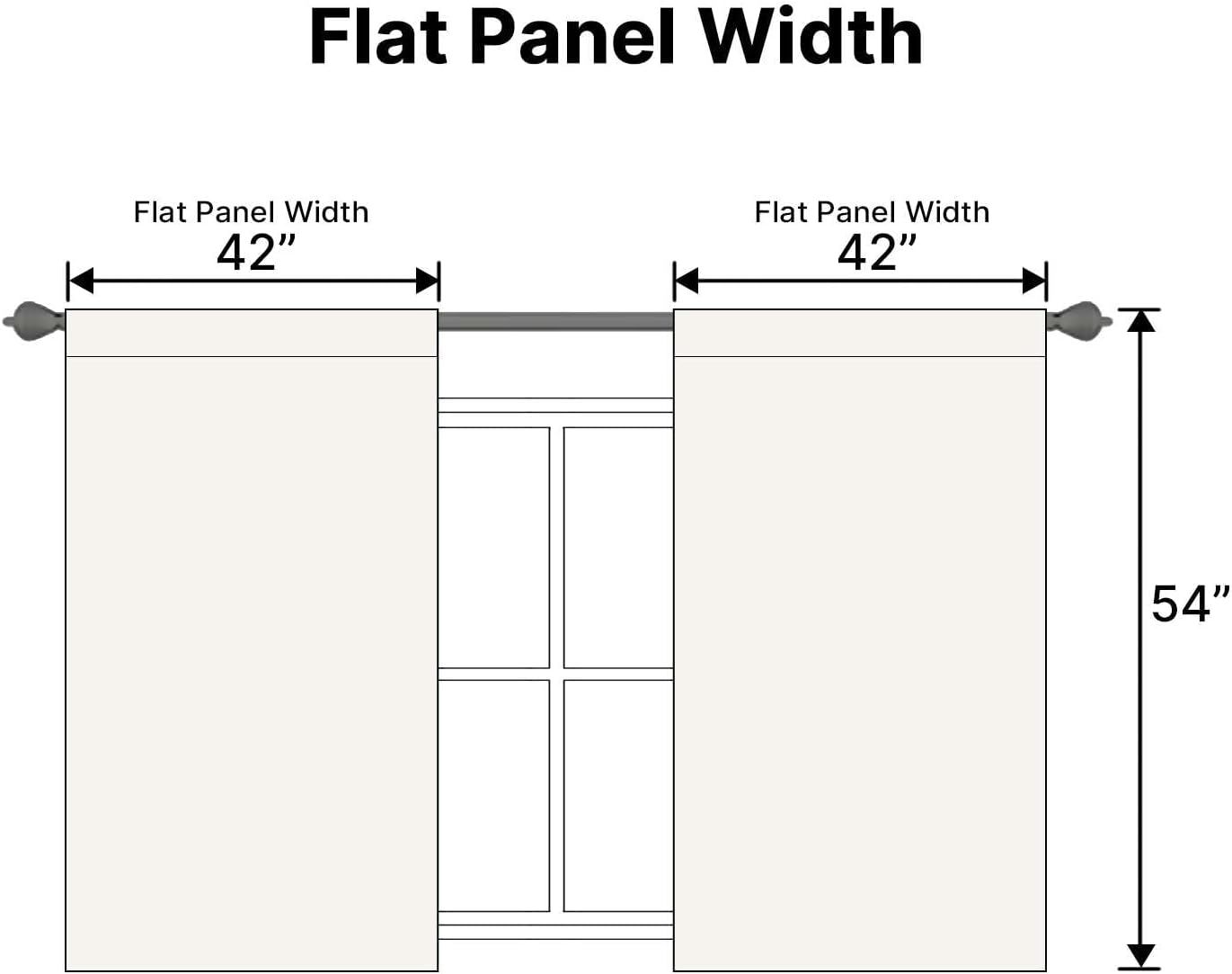 H.VERSAILTEX Light Reducing Curtains Thermal Insulated Window Treatment Panels Room Darkening Privacy Assured Drapes for Living…