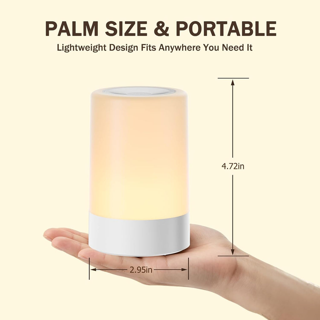 GKeni G Keni Nursery Night Light for Baby, Portable LED Touch Night Lamp for Kids and Adult, Breastfeeding,, USB Rechargeable Nur…