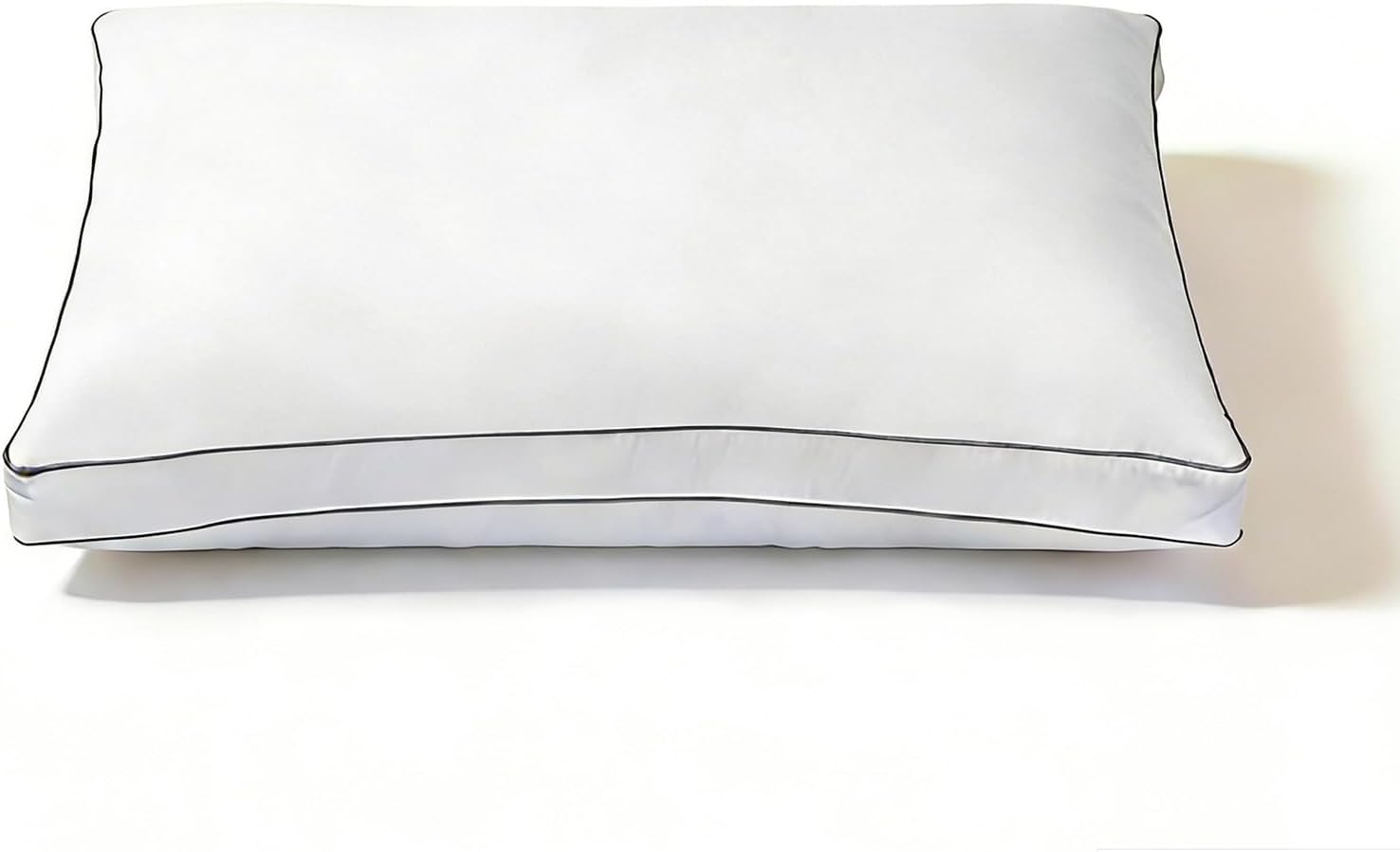 Goose Down Pillow King Size - 3-Chamber Gusseted Design for Balanced Neck Support - Luxury Hotel Collection Bed Pillow - Soft Medium…