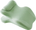 Reading Pillow for Watching tv and Reading in Bed, Ergonomic Wedge Pillow Prone Position with Support More Comfortable (Green, One Size)