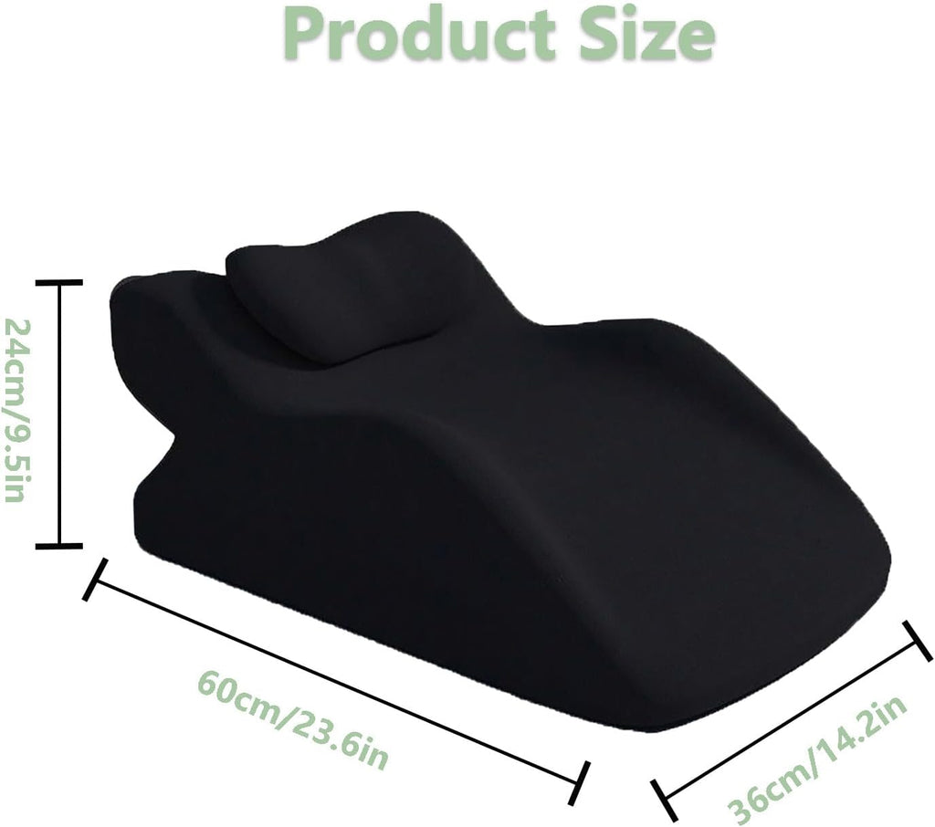 Generic Memory Foam Ergonomic Rest Pillow, Multi-Use Reading & Prone Sleep Pillow for Back Support, Comfortable Wedge for Sitting Up…
