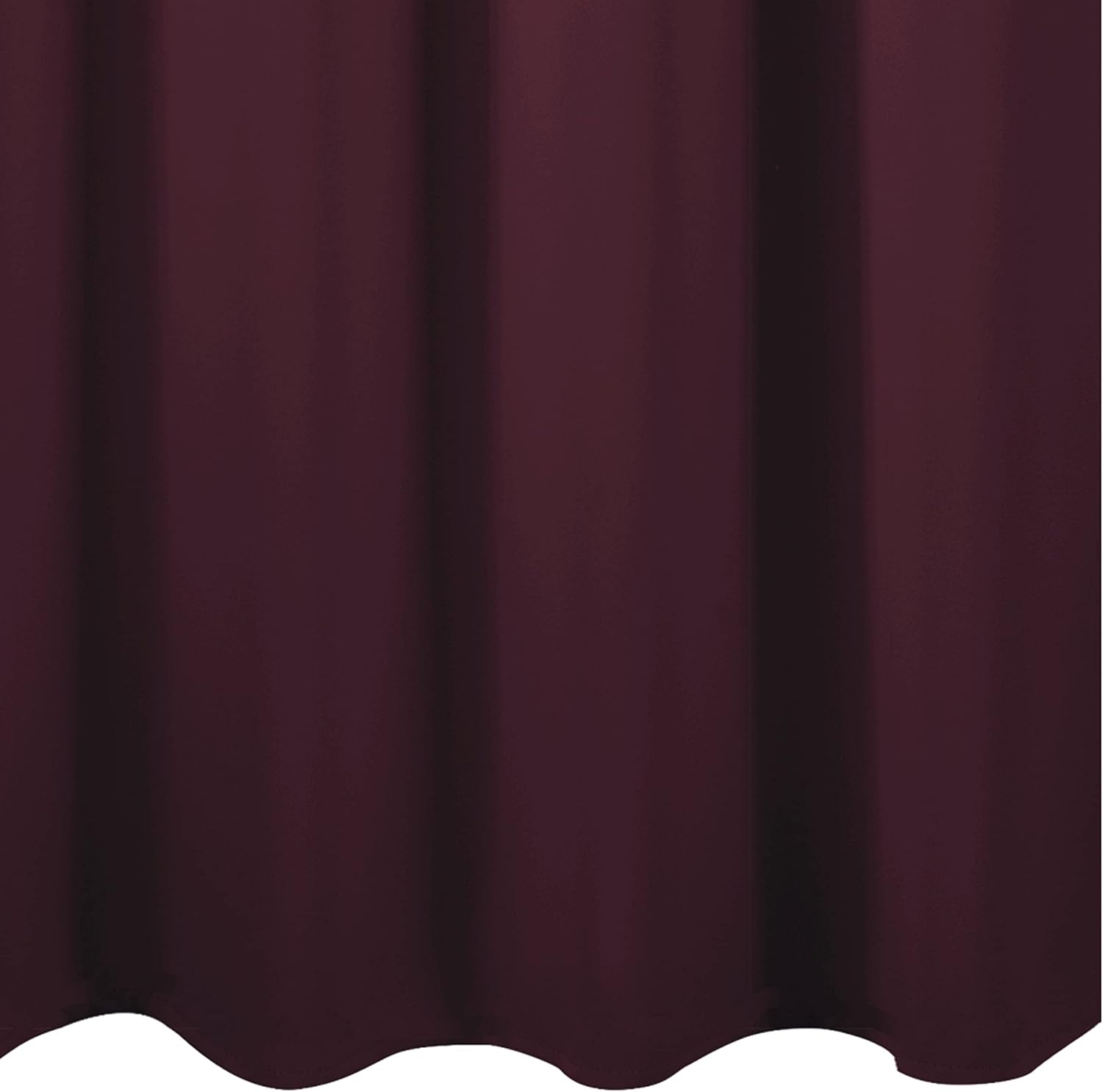 Lemomo Burgundy Red Thermal Blackout Curtains/38 x 84 Inch/Set of 2 Panels Room Darkening Curtains for Bedroom 84 Inch Red