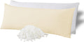 WhatsBedding Memory Foam Body Pillow with Breathable Zippered Cotton Cover, Full Body Pillow for Adults, Long Pillow for Sleeping, Firm Bre…