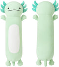 Dalmao 36" Giant Green Axolotl Stuffed Animal, Cute Soft Long Axolotl Plush Large Body Pillow Big Squishy Plushies Toy, Gift for Kids…