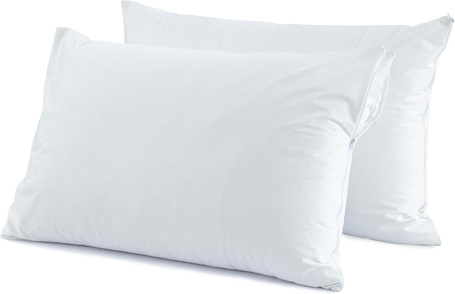 Dreamology Waterproof Pillow Protector, Bed Bug Proof, Pillow Protectors with Zipper Standard Size, Standard Pillow Cases Set of 2, Water…