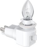TWDRTDD Plug in Night Light, Adjustable E12 Base Socket with On/Off Switch for Making Decorative Night Lights (White,1-Pack)