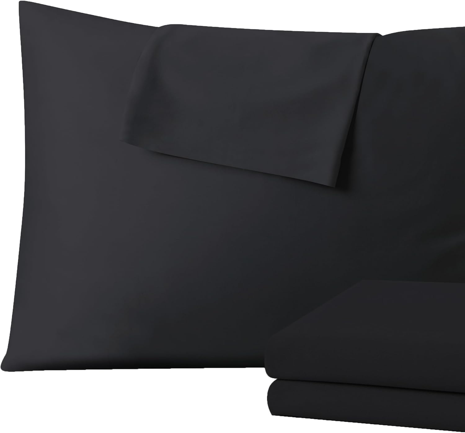 ShunjieHome Pillow Protector Standard Size 100% Egyptian Cotton Pillow Covers, 400 Thread Count Sateen Weave Cooling Pillow Cases with Zipp…