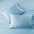 ShunjieHome 2 Pack Cooling Pillow Cases, Viscose Derived from Bamboo Pillow Protectors King Size Set of 2, 400 Thread Count Soft Silky Breat…